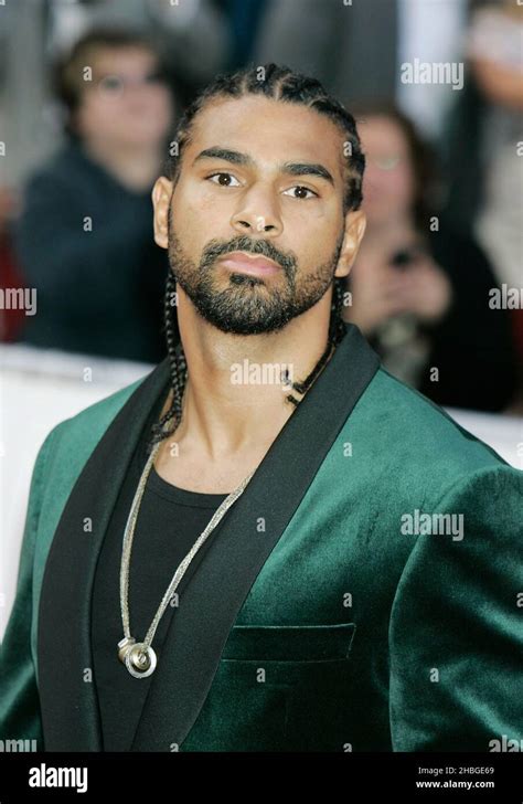 David Haye Arrives At The Phillips British Television Academy Awards At