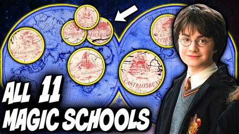 The History Of Every MAGIC School In The Wizarding World All 11