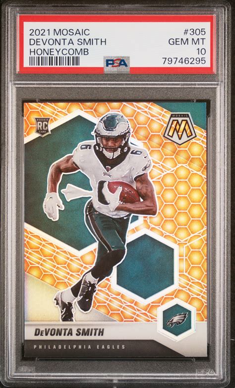 Devonta Smith Mosaic Honeycomb Ssp Psa Price Guide