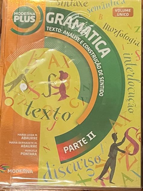 Box Completo Gram Tica Moderna Plus Livro Moderna Plus Usado