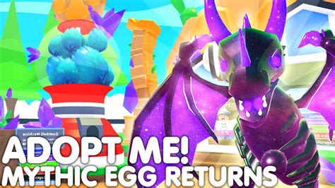 New Leak Mythic Egg Update Is Returning Adopt Me Hatch New Mythic