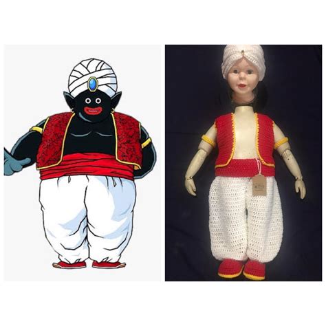 Crochet MR POPO Dragon Ball Z Inspired Costume Made Upon Order