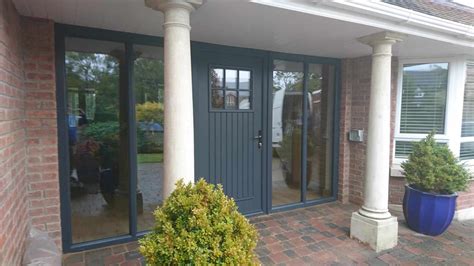 Anthracite Grey Dublin Composite Door Palladio Door Collection