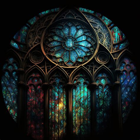 ArtStation - Gothic Stained Glass | Artworks