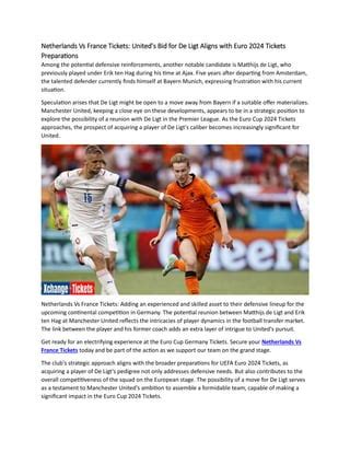 Matthijs De Ligt S Euro Cup 2024 Transfer Update Docx