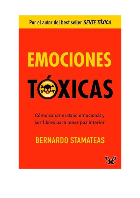 Emociones T Xicas Bernardo Stamateas Nuestras Emociones Est N All