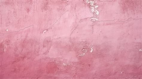 Pink Stucco Coated Exterior Wall Texture With Decorative Cement And