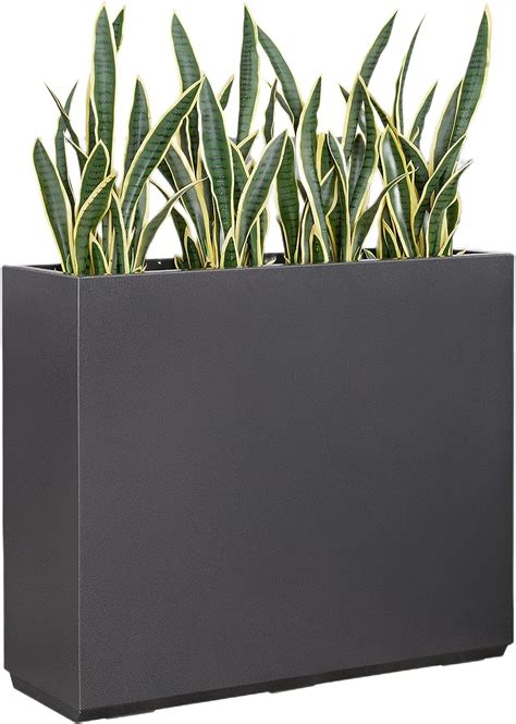 Amazon Wallowa Metallic Heavy Planter For Outdoor Plants