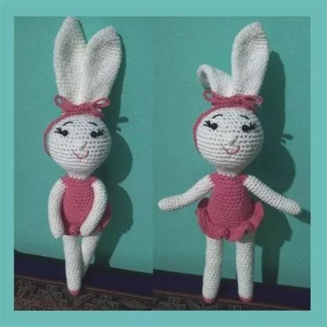 Conejita Bailarina Crochet Amigurumi Bebes