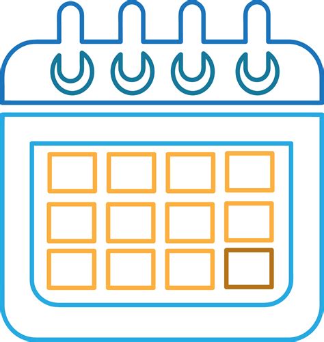 Dise O De S Mbolo De Signo De Icono De Calendario Png