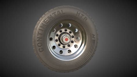 Chrome Trailer Wheel Wshc 3d Model By Habdorn 502ddc1 Sketchfab