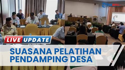 Suasana Training Peningkatan Kapasitas Pendamping Desa Digelar Kemendes