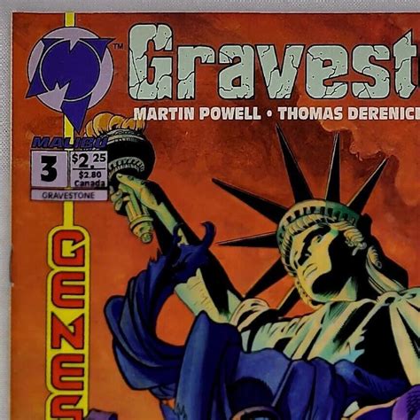 Gravestone 3 Malibu Comics 1993 70 Fnvf Comic Books Modern Age