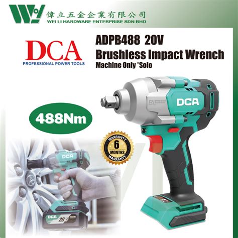 Dca Adpb488 20v Brushless Impact Wrench Impact Wrench Cordless