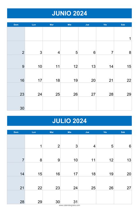 Descargar Calendario Julio 2023 Para Imprimir Gratis