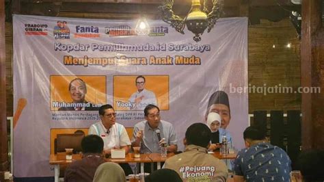 Tkn Fanta Prabowo Gibran Gelar Kopdar Pemilih Muda Di Surabaya