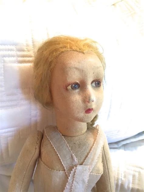 Beautiful Antique Lenci Doll Boudoir Antique Price Guide Details Page