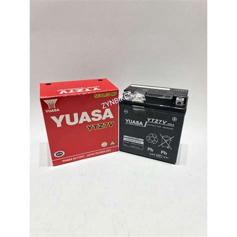 Motorcycle Battery Yuasa Ytz V Yamaha Aerox V V Nmax V