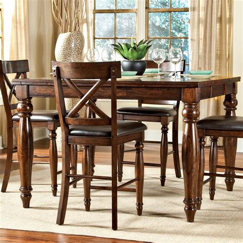 Intercon Kingston Counter Height Gathering Table With Butterfly Leaf Wayside Furniture Pub Table