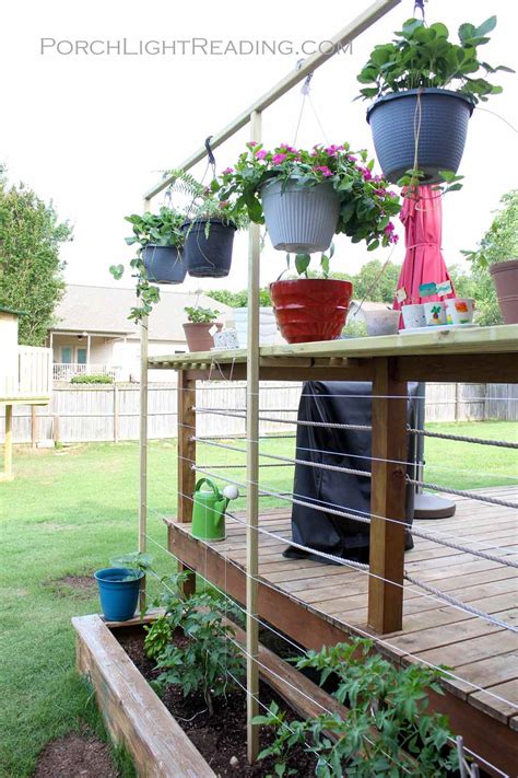 Multilevel DIY Garden Trellis to Maximize Your Small Space – Porch ...