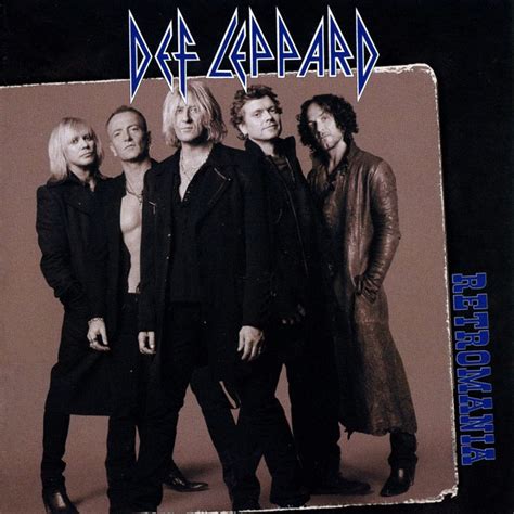 car tula frontal de def leppard retromania portada