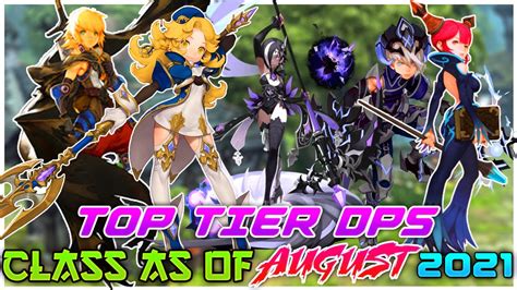 Top Tier Dps Class As Of August Dragon Nest Sea Youtube