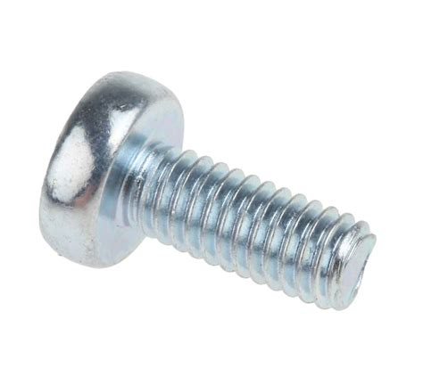 Rs Pro Pozidriv Pan Steel Machine Screw Din Z M X Mm Rs