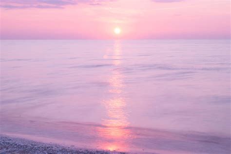[100+] Pink Beach Sunset Wallpapers | Wallpapers.com