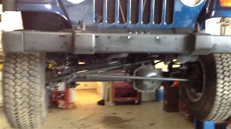 2005 Jeep Wrangler Unlimited TJ Undercarriage Video 59K For Sale YouTube