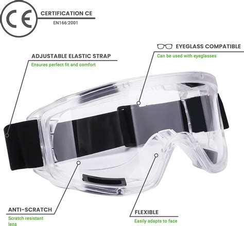 Airgearpro Vision Lunettes De Protection Anti Bu E Surlunettes