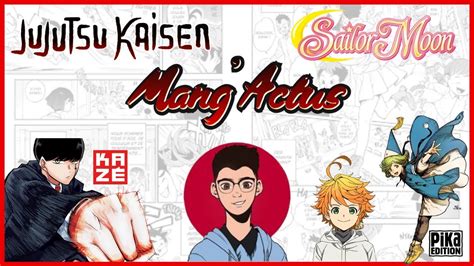 Mang Actus JUIN 2021 THE PROMISED NEVERLAND MASHLE JUJUTSU KAISEN