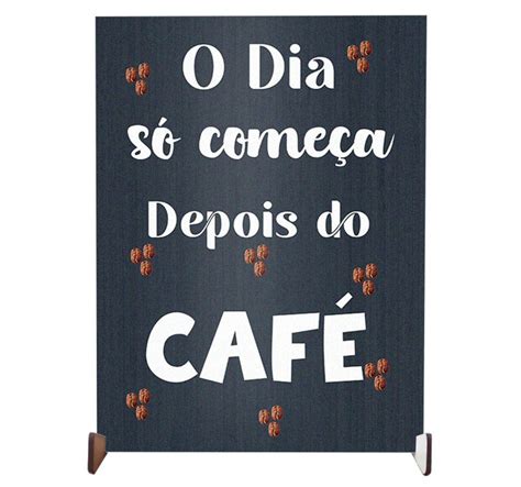 Plaquinha Decorativa Personalizada Enfeite Cantinho Do Caf