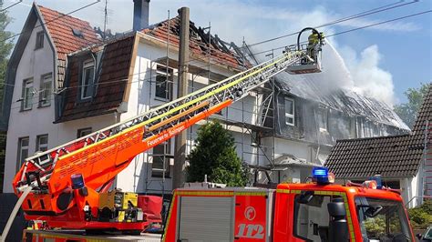 Dachstuhlbrand An Der Br Hler Stra E