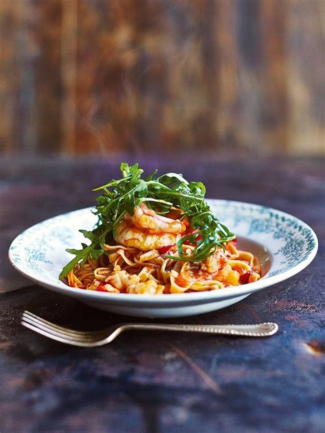 Prawn linguine | Pasta recipes | Jamie Oliver