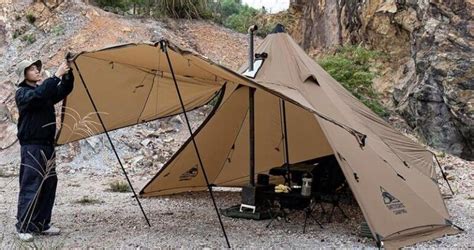 OneTigris Gastropod Camping Tent Just A Floorless But Unique Shell