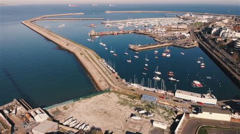 Dun Laoghaire Ireland By Drone Youtube