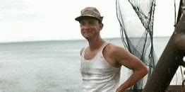 Forrest Gump Wave Forrest Gump Wave Hi Discover Share Gifs