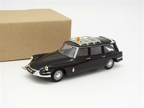 Norev Sb Citroen Ds Id Break Police Ebay