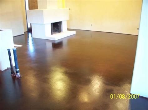 Concrete Floors Stain Polish Coatings Ventura County Santa Barbara Interior Concrete Floors