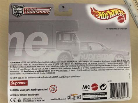 Supreme X Hot Wheels Team Transport Hobbies Toys Toys Games On Carousell