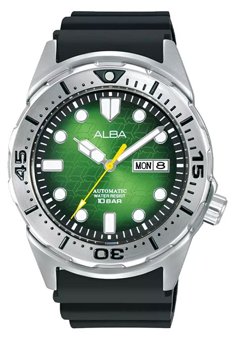 Jual Alba Alba Al X Jam Tangan Automatic Pria Green Dial