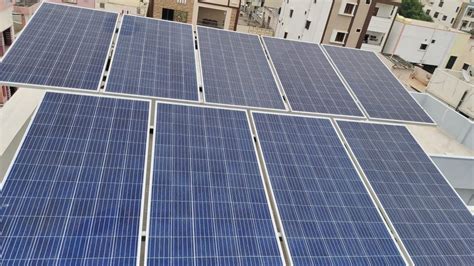 Adani Mounting Structure On Grid Rooftop Solar System For Residential At Rs 50000kw In Malkajgiri