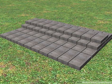 How To Install Tactile Pavers 15 Steps With Pictures Wikihow