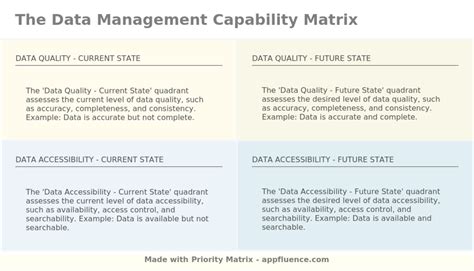 Data Management Capability Matrix [free Download]