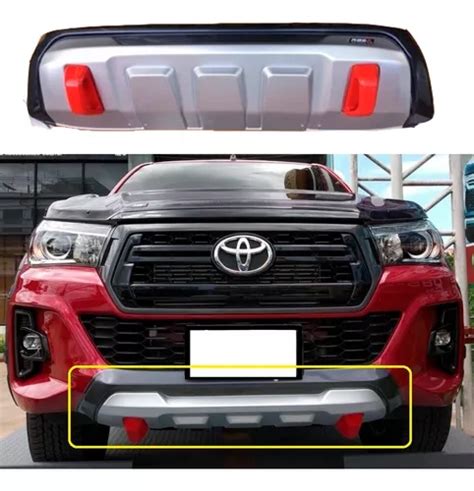 Defensa Bumper Guard Toyota Hilux Trd 2021 2022 2023 Meses Sin Intereses