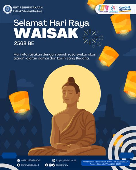 Selamat Hari Raya Waisak Be Perpustakaan Itb