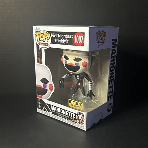 Funko Pop Marionette Hot Topic Exclusive Five Nights At Freddy Protector EBay