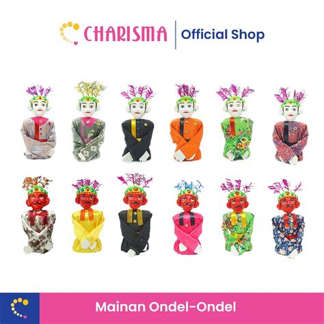 Jual Charisma Boneka Miniatur Ondel Ondel Mainan Jadul Tradisional