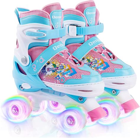 Patins Roulettes R Glables Pour Tout Petits De Tailles Pour Filles