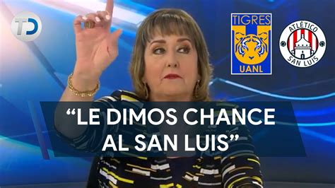 María Julia Lafuente se defiende ante el empate de Tigres con el